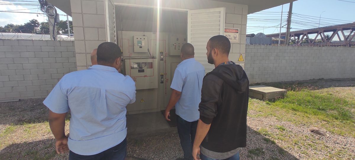 Treinamento prático de segurança do trabalho realizado pela GWS